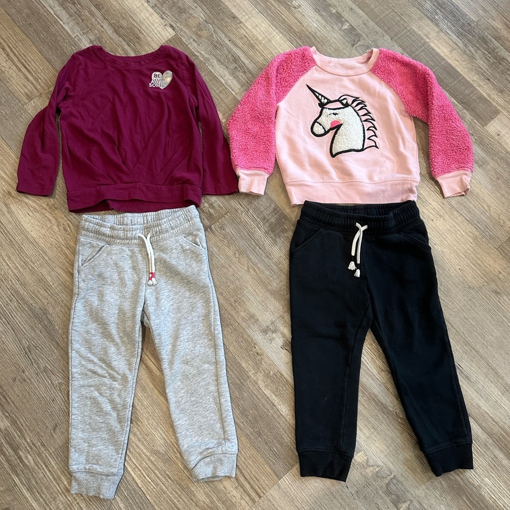 2 3T girl outfits